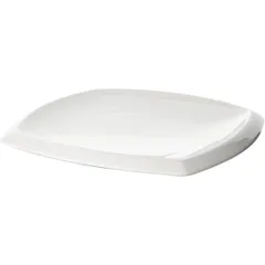 Тарелка «Кунстверк» квадратная фарфор ,H=35,L=280,B=280мм белый, изображение 2