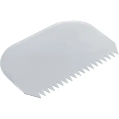 Spatula hard plastic ,L=145,B=95mm white