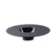 Тарелка «Сфера» керамика D=215,H=45мм черный, изображение 2