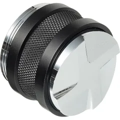 Пуш-темпер для кофе и разравниватель сталь нерж.,алюмин. D=58мм серебрист., изображение 4