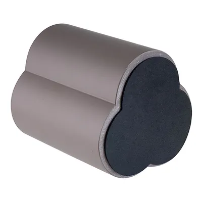 Подставка для столовых приборов «Элемент» бетон,силикон ,H=14,5,L=13,B=13см серый, изображение 3