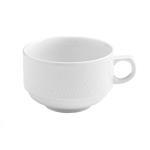 Чашка чайная «Портофино» фарфор 375мл D=87,H=111мм белый, Объем по данным поставщика (мл): 375