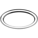 Блюдо сервировочное овальное сталь нерж. ,L=46,5,B=34см серебрист.