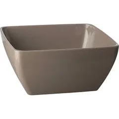 Salad bowl plastic 3.8l ,H=12,L=25,B=25cm brown.