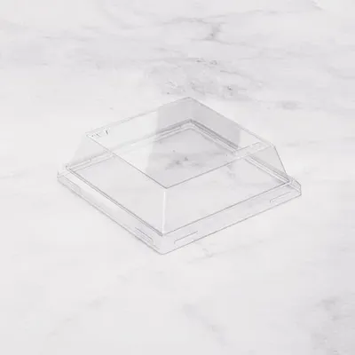 Крышка для бумажного контейнера OneClick 950/1250 мл пластик ,H=40,L=165,B=165мм прозр., изображение 2