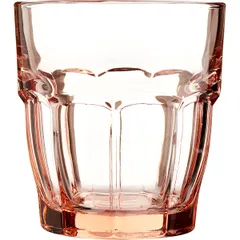 Old fashion "Rock Bar Lounge" glass 270ml D=84,H=93mm peach.