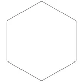 Резак «Шестиугольник» пластик ,L=63,B=63мм