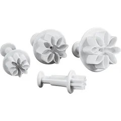 Air conditioner recess with stamp “Chamomile” D=1.2/2/2.8/3.5cm[4pcs] abs plastic