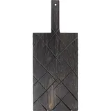 Доска для подачи «Пирог» темный дуб ,H=3,L=48/34,B=20см