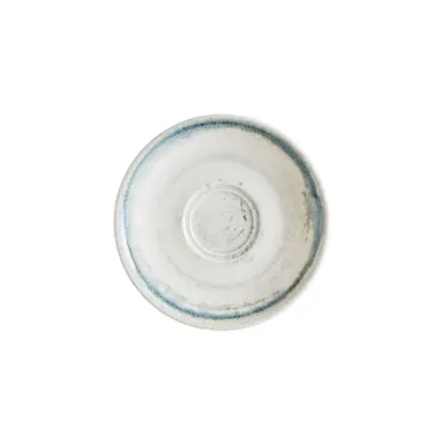 Блюдце «Ривус» для арт. 74848 фарфор D=12см белый,синий