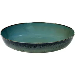 Deep dish  ceramics  D=21, H=4cm  dark blue.