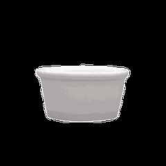 Sauce boat “America” porcelain 90ml D=8,H=4cm white