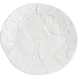 Тарелка «Тренкадис» мелкая фарфор D=29см белый,матовый