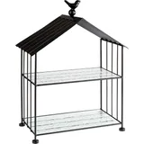 Этажерка 2 яруса с подносами GN 1/3 металл,стекло ,H=50,L=375,B=210мм