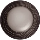 Салатник «Арборесценс» фарфор 175мл D=140,H=32мм черный,серый