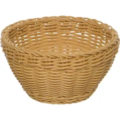 Wicker basket for bread  polyprop.  D=16, H=8cm