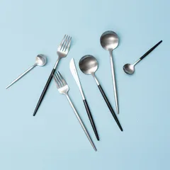 Ложка чайная «Стил Сильвер Мэтт» сталь нерж. ,L=13,B=3см серебрист., изображение 4