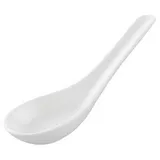 Ложка для комплимента «Джейд» фарфор ,L=130,B=45мм белый