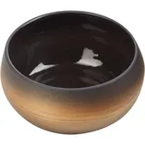 Салатник керамика 400мл бронз.,тем.корич.