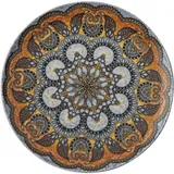 Тарелка «Мандала» фарфор D=27,5см разноцветн.
