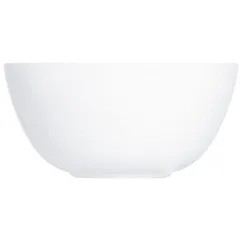 Салатник «Эволюшнс Уайт» стекло 400мл D=12см белый, изображение 4