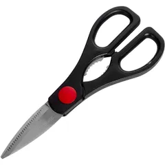 Kitchen scissors  stainless steel, plastic , H=10, L=290/75, B=110mm  metallic, black