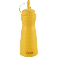 Емкость для соусов пластик 350мл D=6,H=20см желт., изображение 2