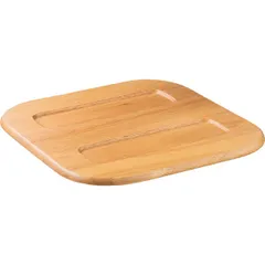 Тарелка «Тэйст» квадратная дерево ,L=30,B=30см св.корич., изображение 2