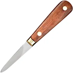 Oyster knife  stainless steel, wood , L=160/60, B=13mm