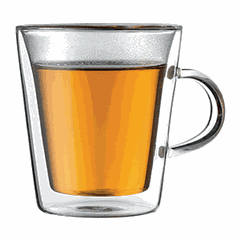 Термокружка «Кантин» набор[2шт] стекло 200мл прозр.