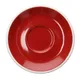 Блюдце «Алберго» фарфор D=14,H=2см красный