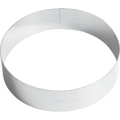 Кольцо кондитерское сталь нерж. D=24,H=6см металлич.
