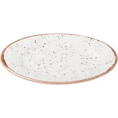 Тарелка «Пунто Бьянка» фарфор D=24,H=2см белый,черный, изображение 2