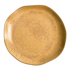 Тарелка «Эггшелл Нейчер» фарфор D=300,H=45мм коричнев.