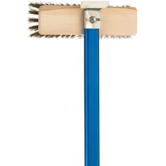 Щетка для печи поворотная, с медной щетиной анодир.алюмин.,медь ,L=20/160,B=6см, изображение 4