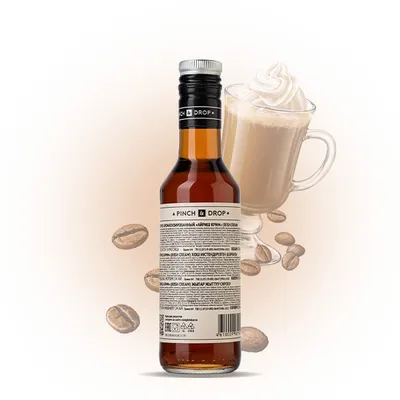 Сироп «Айриш Крим» Pinch&Drop стекло 250мл D=54,H=202мм, Состояние товара: Новый, Вкус: Ирландский, Материал: Стекло, Объем по данным поставщика (мл): 250, изображение 7