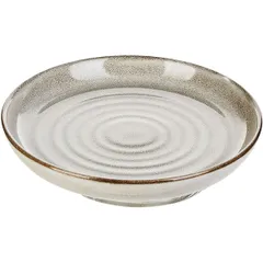 Тарелка «Поттерс» мелкая фарфор D=19см серый, изображение 2