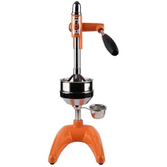 Пресс для цитрусовых и граната сталь нерж. D=11,H=49,L=24,B=19см оранжев., изображение 2