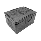 Термоконтейнер «Нормал» до 15 кг полипроп. 14л ,H=22,L=40,B=30см черный