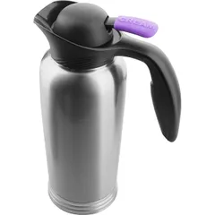 Кофейник с 2-мя стенками сталь нерж. 1л ,L=25,4см металлич., изображение 2