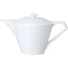 Kettle bone porcelain 0.66l ,H=13.5cm white