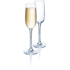 Бокал-флюте «Версаль» стекло 160мл D=7,H=23см прозр., изображение 3