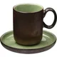 Чашка чайная «Сейдж» фарфор 170мл зелен.,бронз., изображение 7