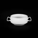 Бульонная чашка «Chan Wave Classic» фарфор 300мл D=11см белый