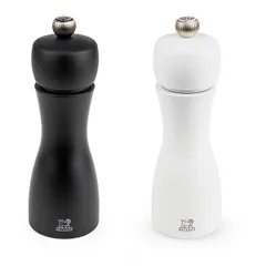 Набор мельниц для специй «Таити» дерево ,H=15см черный,белый