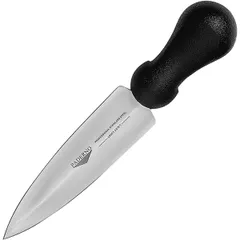 Нож д/твердых сыров «Милан» сталь нерж.,пластик ,L=23/15,B=4см черный,металлич.
