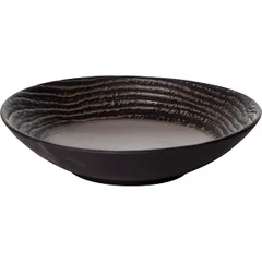 Салатник «Арборесценс» фарфор 175мл D=140,H=32мм черный,серый, изображение 2