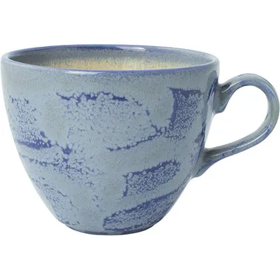 Чашка чайная «Аврора Революшн Блюстоун» фарфор 350мл D=10,5см бежев.,синий