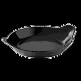 Сковорода порционная фарфор 350мл D=18,H=4,L=21см черный