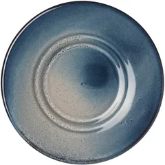 Saucer “Pati” porcelain D=155,H=20mm gray,blue